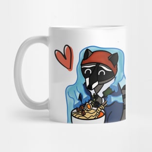 Racoon ramen jutsu Mug